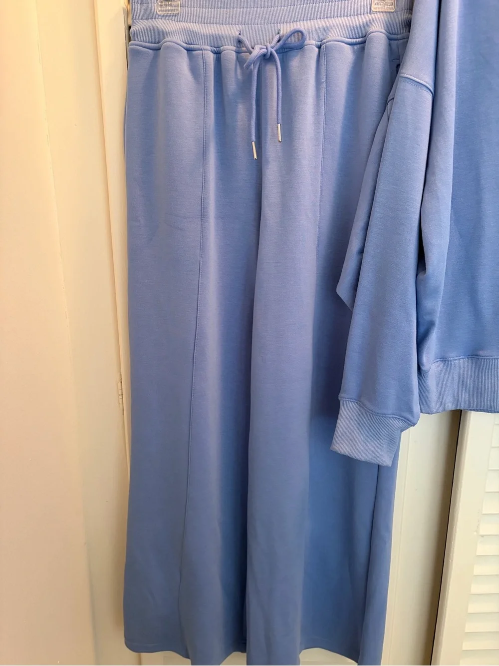 UMGEE Ladies LuxeKnit Pant Set in Peri blue